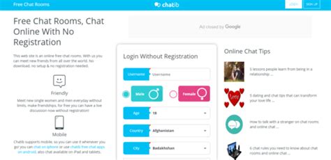 chatirb|Free no registration chat: Top Chatib & Chatiw Alternative